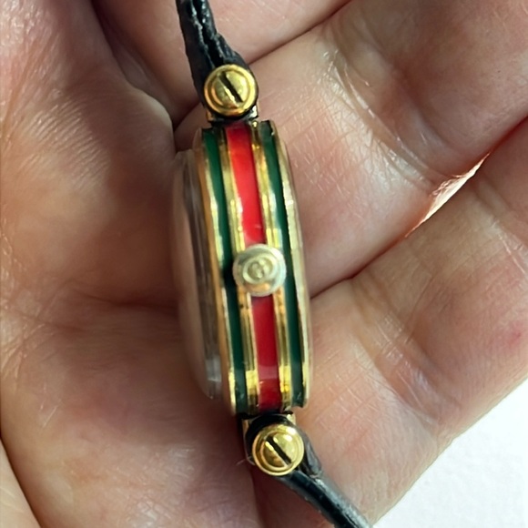 Gucci stacked Sherry line, dome type acrylic window! From 80’s - Picture 9 of 12